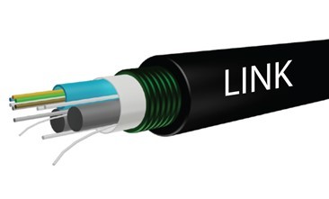 Link UFC9724A F.O. MINI ARSS, Armored 24 Core, OS2, 3-twisted Tube