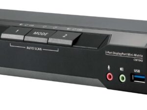6035.jpg Aten CM1942 2-Port 4K DisplayPort Dual Display Mini-Matrix Boundless KVM Switch