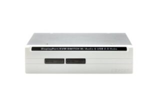 Nexis KP912U 2-Port DisplayPort USB KVM Switch w/ Audio, Mic & Hub