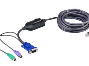 Aten KA7920 PS/2 KVM Adapter built-in 4.5m CAT5 Cable (CPU Module)