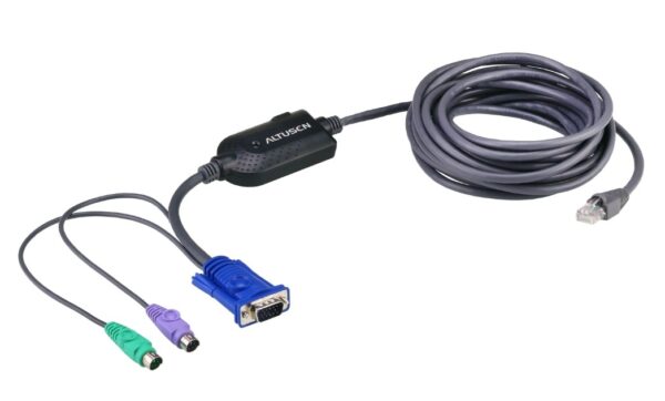 Aten KA7920 PS/2 KVM Adapter built-in 4.5m CAT5 Cable (CPU Module)