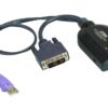 Aten KA7166 USB DVI Virtual Media KVM Adapter with Smart Card Support