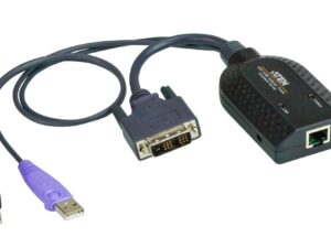 Aten KA7166 USB DVI Virtual Media KVM Adapter with Smart Card Support