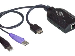 Aten KA7168 USB HDMI Virtual Media KVM Adapter with Smart Card Support