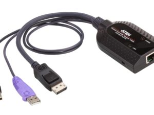 Aten KA7169 USB DisplayPort Virtual Media KVM Adapter with Smart Card Support