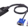 Aten KA7177 USB VGA Virtual Media KVM Adapter with Smart Card Support