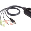 Aten KA7178 USB VGA/Audio Virtual Media KVM Adapter with Dual Output