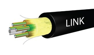 Link UFC9706CM F.O. ADSS, Multi-Tube, Single Jacket 6 Core, OS2