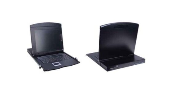 Nexis ML1704 17" LCD CONSOLE with 4-PORT KVM SWITCH (VGA/USB) & 4pcs 1.8m kvm cable