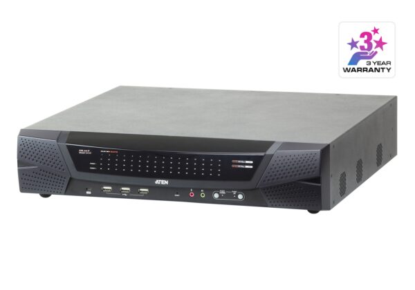 Aten KN4164V 1-Local/4-Remote Access 64-Port Multi-Interface Cat 5 KVM over IP Switch