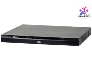 6483.jpg Aten KN4140VA 1-Local/4-Remote Access 40-Port Multi-Interface Cat 5 KVM over IP Switch