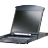 Aten KL1516AIM 16-Port Dual Rail LCD 17 inch. + Cat 5 KVM over IP
