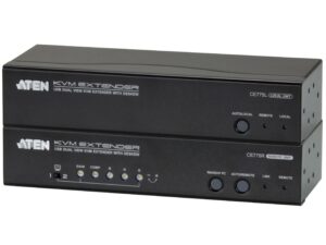 Aten CE775 USB VGA Dual View Cat 5 KVM Extender with Deskew (1280 x 1024)