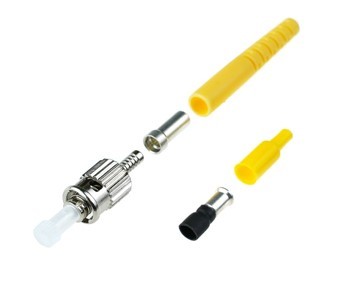 657.jpg Link UF-0004SM ST Singlemode, Zirconia Connector Yellow Boot 0.9 & 3.0 mm.