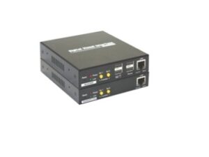 Nexis KE861 CAT5 DVI KVM Extender Over LAN w/ Audio & Mic