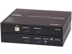 Aten CE924 USB DisplayPort Dual View HDBaseT™ 2.0 KVM Extender