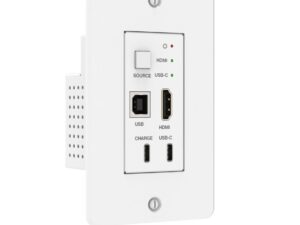 Nexis HW070C HDBaseT 70M with USB-C/HDMI & KVM Function Wall Plate Transmitter