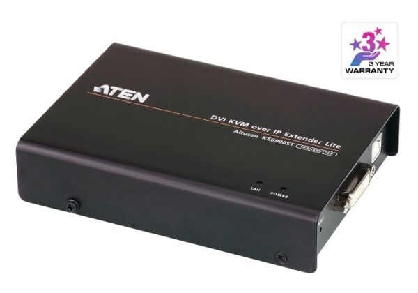 6838.jpg Aten KE6900ST USB DVI-D Single Display Slim KVM Over IP Transmitter