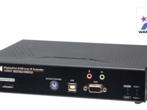 6914.jpg Aten KX9970T 5K DisplayPort KVM over IP Transmitter Extra network lan port