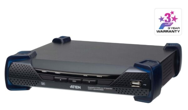 6920.jpg Aten KX9970R 5K DisplayPort KVM over IP Receiver Extra network lan port