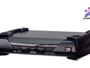 6944.jpg Aten KE6922R 2K DVI-D Dual-Link KVM over IP Receiver with Dual SFP & PoE