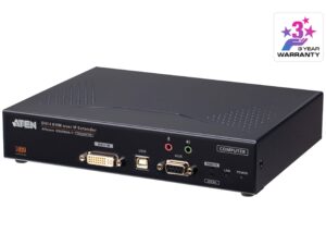 6980.jpg Aten KE6900AIT DVI-I Single Display KVM over IP Transmitter with Internet Access