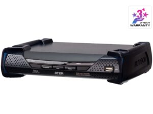 7004.jpg Aten KE6920R 2K DVI-D Dual-Link KVM over IP Receiver with Dual SFP