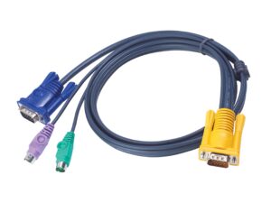Aten 2L-5203P 3M PS/2 KVM Cable with 3 in 1 SPHD