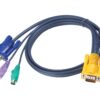 Aten 2L-5210P 10M PS/2 KVM Cable with 3 in 1 SPHD