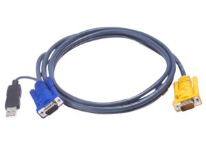 Aten 2L-5206UP 6M USB KVM Cable with 3 in 1 SPHD and built-in PS/2 to USB converter