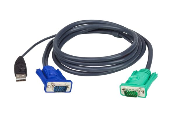 Aten 2L-5203U 3M USB KVM Cable with 3 in 1 SPHD