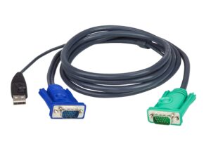 Aten 2L-5205U 5M USB KVM Cable with 3 in 1 SPHD