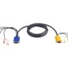 Aten 2L-5305P 5M PS/2 KVM Cable with 3 in 1 SPHD and Audio