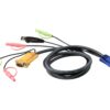 Aten 2L-5305U 5M USB KVM Cable with 3 in 1 SPHD and Audio