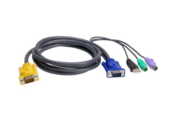 7057.jpg Aten 2L-5302UP 1.8M PS/2-USB KVM Cable