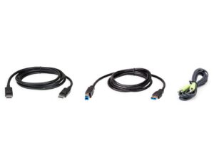 Aten 2L-7D02UDPX3 1.8M USB DisplayPort KVM Cable Kit