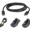 Aten 2L-7D03UDPX4 3M USB DisplayPort Secure KVM Cable Kit