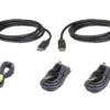 Aten 2L-7D03UDPX5 3M USB DisplayPort Dual Display Secure KVM Cable Kit