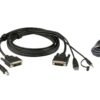 Aten 2L-7D03UDX4 3M USB DVI-D Dual Link Secure KVM Cable Kit