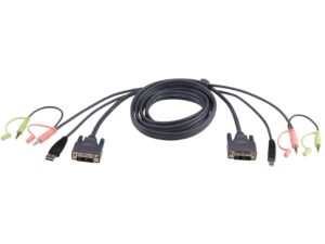 Aten 2L-7D03UI 3M USB DVI-I Single Link KVM Cable