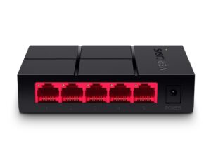 7158.jpg Mercusys MS105G 5-Port 10/100/1,000 Mbps Desktop Switch