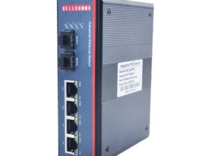 Bellcomms BC-2046SFPG2 4-PORT, RJ45 POE 1000M TO 2-PORT SFP 1.25G UPLINK, SWITCH INDUSTRIAL