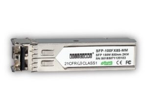 Bellcomms SFP-100FX85-MM 1-PORT, LC-DUPLEX 155M MM 850NM 2KM(OM2), SFP MODULE