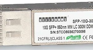 Bellcomms SFP-10G-30 1-PORT, LC-DUPLEX 10G MM 850NM 300M(OM2), SFP+ MODULE