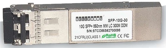 7251.jpg Bellcomms SFP-10G-30 1-PORT, LC-DUPLEX 10G MM 850NM 300M(OM2), SFP+ MODULE