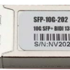 Bellcomms SFP-10G-202 1-PORT, LC-SIMPLEX 10G SM BIDI-1310/1270NM 10KM(OS2), SFP+ MODULE