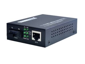 Bellcomms CTM-RC0202-AUB 1-PORT RJ45 100M TO 1-PORT SC-DUPLEX 155M MM 1310NM 2KM(OM2)