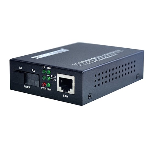 Bellcomms CTS-RC0202-A-SCB 1-PORT R/45 100M TO 1-PORT SC-SIMPLEX 155M SM BIDI-1310/1550NM 20KM(OS2)/2KM(OM2)