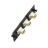 Link UF-2122 3 LC Duplex Snap-In Adapter PLATE (MM.) (แผง SNAP MM, LC 6 F)
