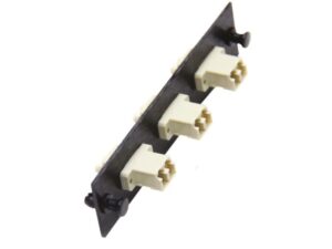 Link UF-2122 3 LC Duplex Snap-In Adapter PLATE (MM.) (แผง SNAP MM, LC 6 F)